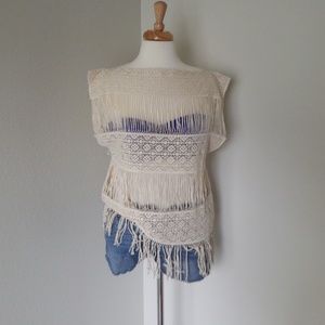 Boho Crochet Fringe Top - Festival Sexy!